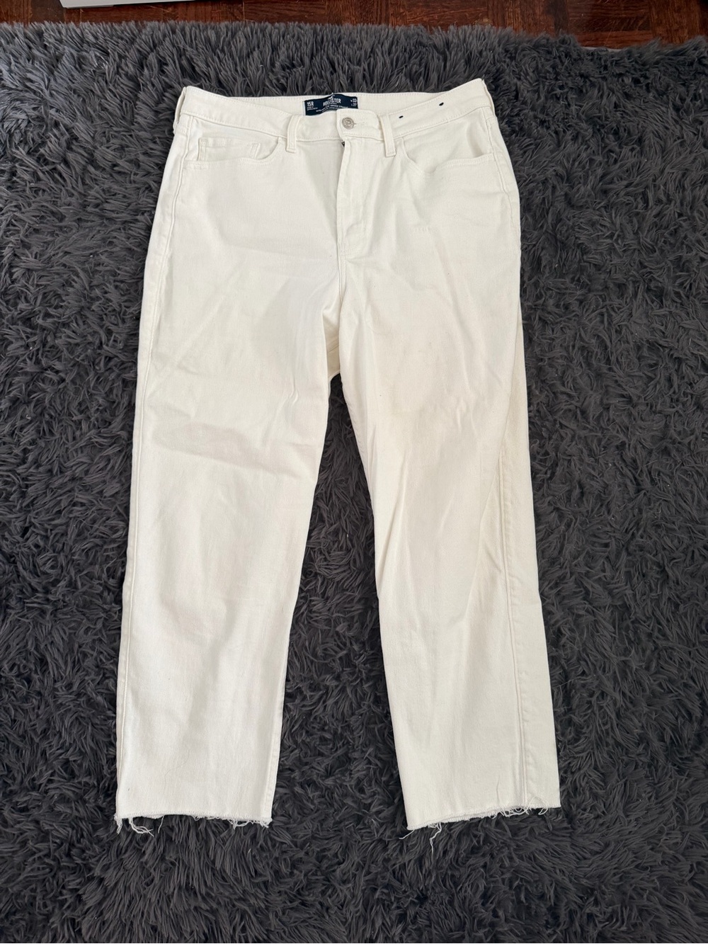 White Hollister Slim Jeans